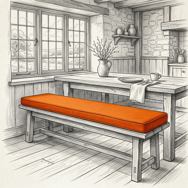 Breakfast Bench / Kitchen Nook Cushions