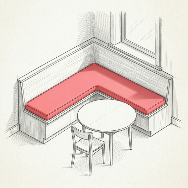 Corner Bench Cushions