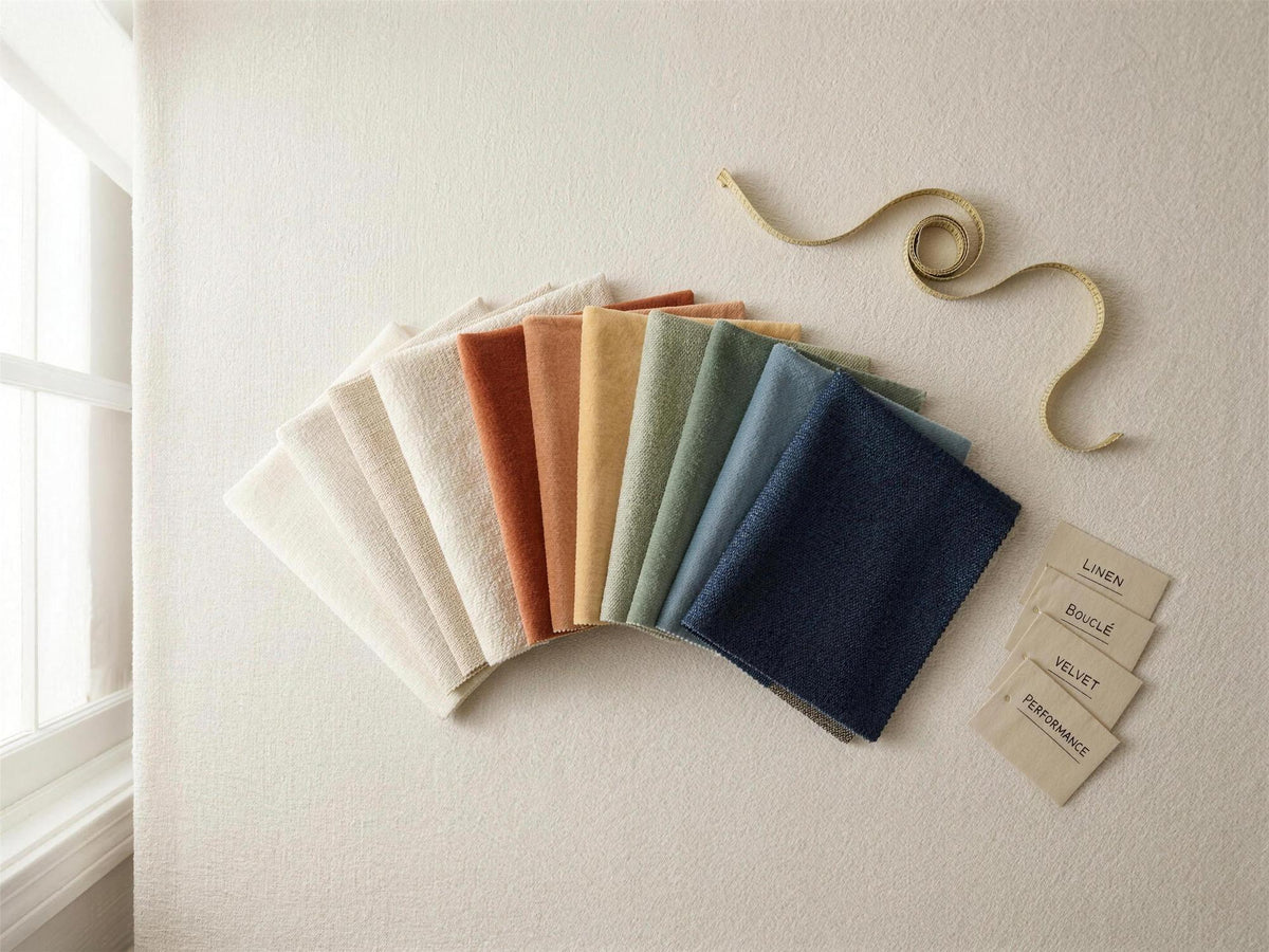 FOAMERA fabric swatch kit - 6 free fabric swatches
