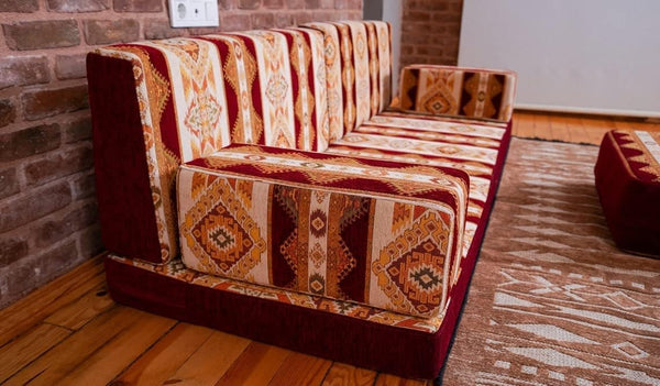 Premium Diwan Sofa Sets, Floor Cushions, Oriental Arabic Seating Floor Sofa, Sectional Floor Sofa, Arabic Majlis
