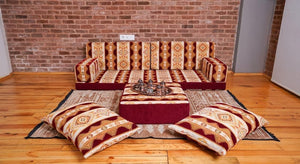 Premium Diwan Sofa Sets, Floor Cushions, Oriental Arabic Seating Floor Sofa, Sectional Floor Sofa, Arabic Majlis
