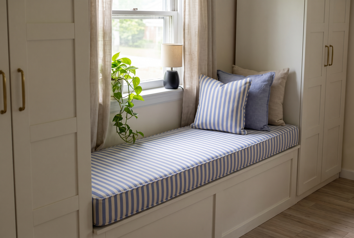 After — restored with custom cushion