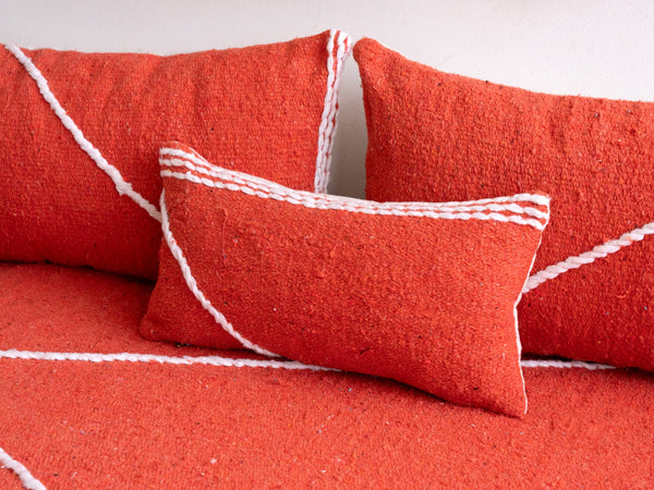 Moroccan Loveseat Orange