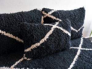 Black Moroccan Floor Sofa