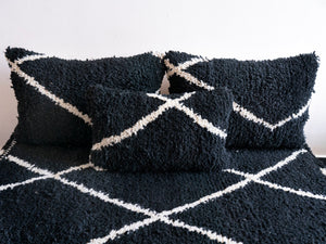 Black Moroccan Floor Sofa