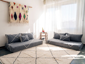 Gray Loveseat Sofa