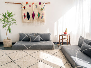 Gray Loveseat Sofa