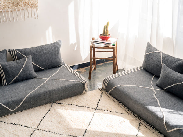 Gray Loveseat Sofa