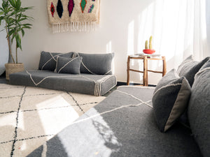 Gray Loveseat Sofa