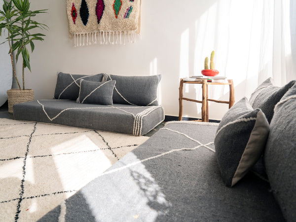 Gray Loveseat Sofa