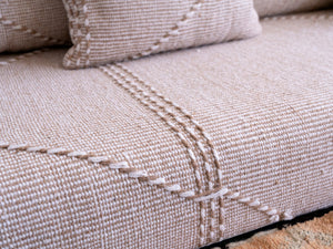 Beige Floor Sofa Set, Boho Sofa, Floor Cushion Set, Living Room Floor Sofa, Floor Seating Set, Large Floor Cushion, Sofa Couch