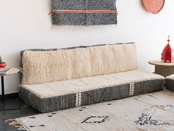 Moroccan-Inspired Floor Sofa, Handmade Floor Seating Sofa, Boho Floor Sofa, Modular Sofa, Floor Cushion Set, Sofa Couch