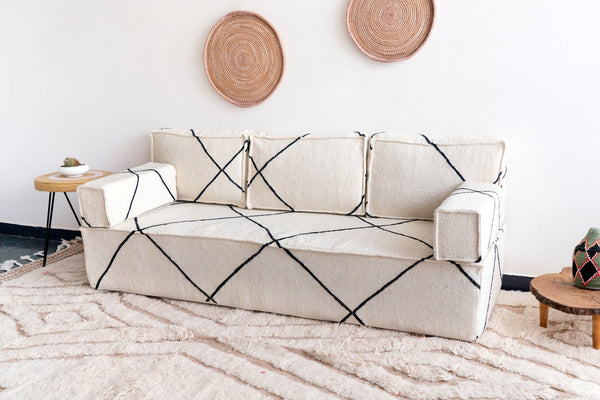 Black Striped Kilim