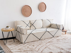 Black Striped Kilim
