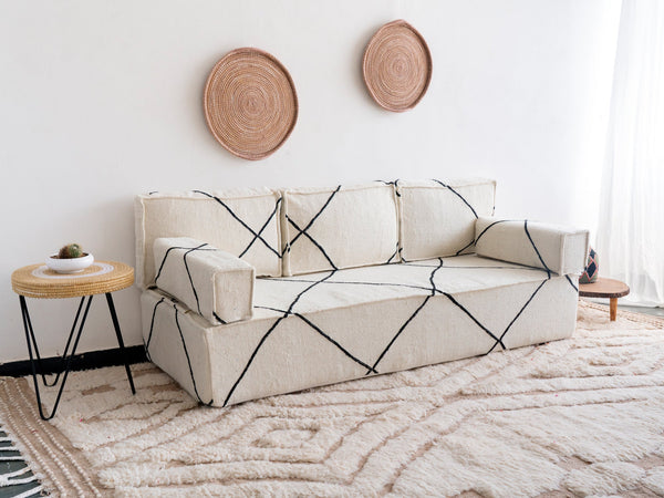 Black Striped Kilim