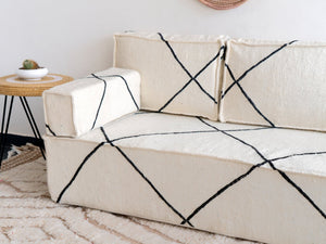 Black Striped Kilim