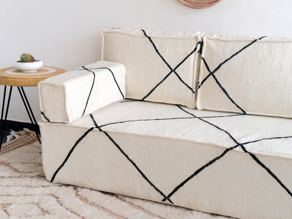 Black Striped Kilim