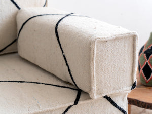Black Striped Kilim
