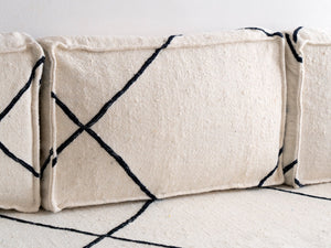 Black Striped Kilim