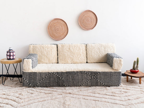 Moroccan Traditional Loveseat Floor Sofa – Boho