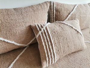 Beige Corner Floor Sofa