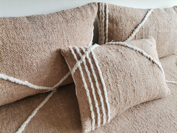 Beige Corner Floor Sofa