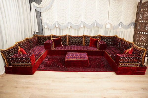 U-Shaped Floor Sofa