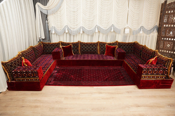 U-Shaped Floor Sofa