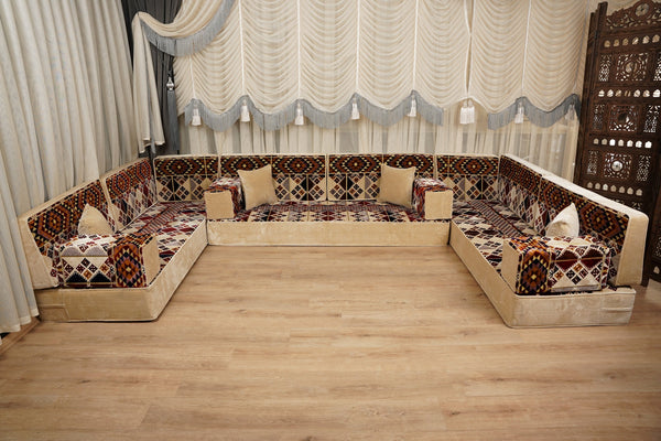 Boho Style Living Room Sofa Set
