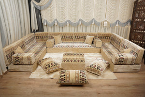 U-Shaped Floor Sofa