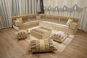 U-Shaped Floor Sofa