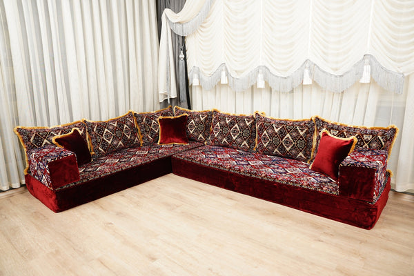 Velvet Majlis Sofa