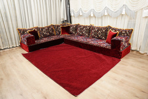 Velvet Majlis Sofa
