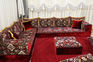 Velvet Majlis Sofa
