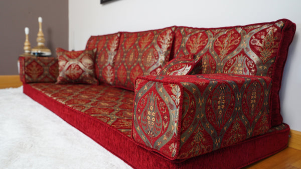 Red Lale Ottoman