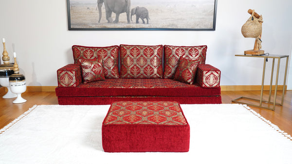 Red Lale Ottoman