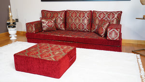 Red Lale Ottoman