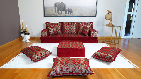 Red Lale Ottoman