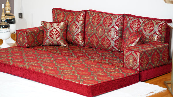 Red Lale Ottoman