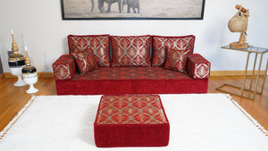 Red Lale Ottoman