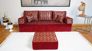 Red Lale Ottoman