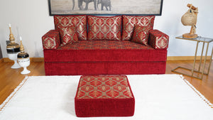 Red Lale Ottoman