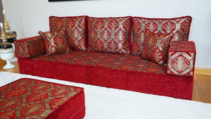 Red Lale Ottoman