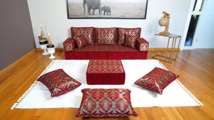 Red Lale Ottoman