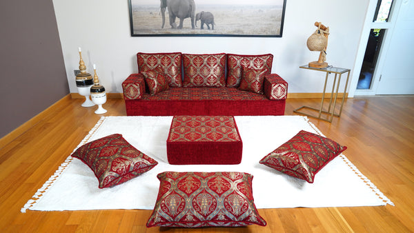 Red Lale Ottoman