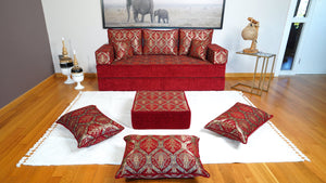 Red Lale Ottoman