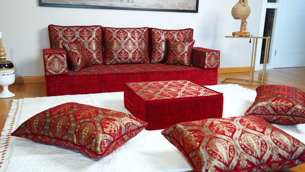 Red Lale Ottoman