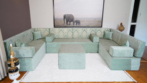 4 Thickness Floor Cushions Arabic Sofa