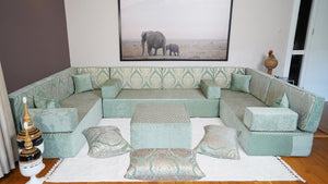 4 Thickness Floor Cushions Arabic Sofa