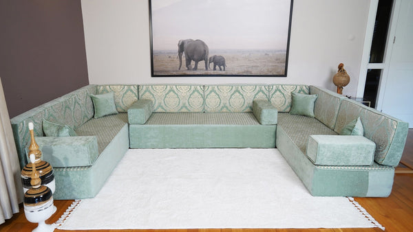 4 Thickness Floor Cushions Arabic Sofa
